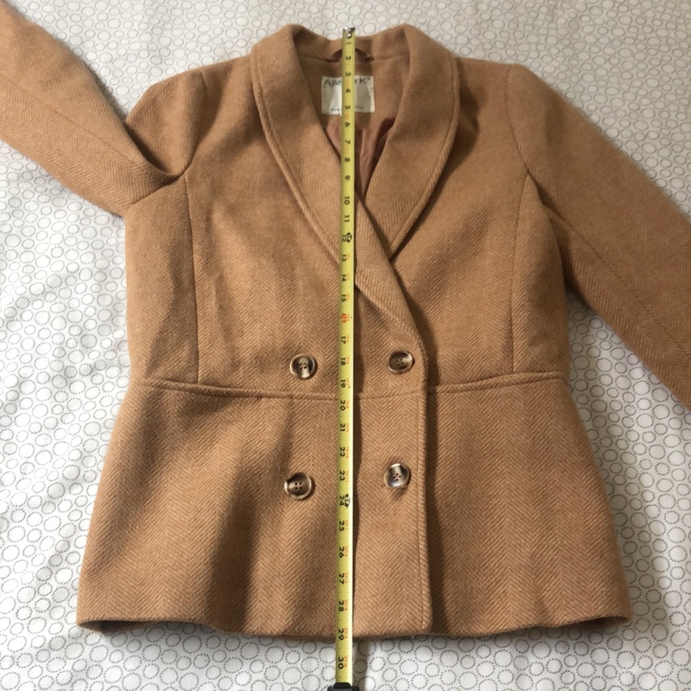 Herringbone double breasted blazer - Picture 7 of 7